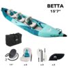 Aqua Marina BETTA 15'7″ BE-475 – Aufblasbares Familienkajak