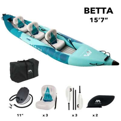 Aqua Marina BETTA 15'7″ BE-475 – Aufblasbares Familienkajak